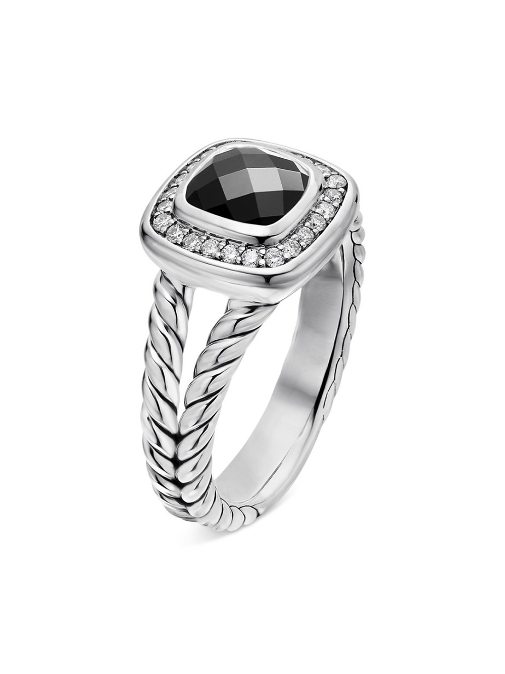 David Yurman Albion Ring With Diamonds 11mm
